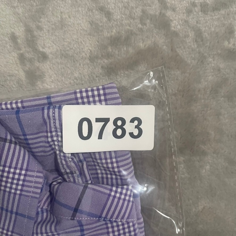 Peter Millar Shirt Mens XL Purple Summer Comfort Plaid Stretch Casual Golf - Picture 9 of 9